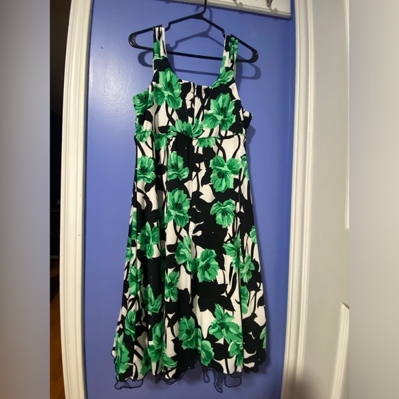 Michel Antoni Collection Floral Dress - Picture 2 of 2